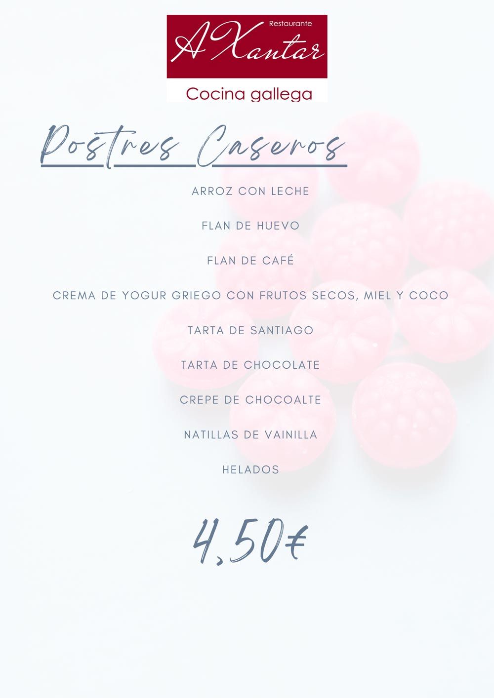 Carta A Xantar