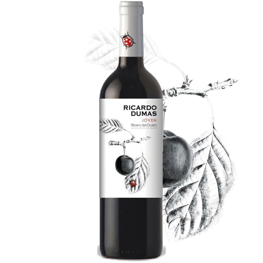 Joven vino de Ricardo Dumas Ribera del Duero